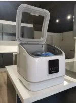 ⁦ماستر جاز - غسالة صحون للمنضدة والسطح الرخامي - عدد الأماكن : 4 أماكن عدد البرامج : 7 برنامج المقاس : 43 سم تحكم دقيق يعمل باللمس - خاصية التجفيف للمحتويات للاستخدام المباشر - MGDWM8⁩ - الصورة ⁦3⁩