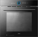 روبام ROBAM - فرن احترافي مدمج 60 سم باللون الأسود بمراوح مزدوجة ودرجتان حرارة مختلفه في نفس الفرن موديل ‏ RQ335