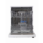 ⁦جنرال سوبريم غسالة صحون, 5 برامج, 12 مكان, 2 رف, خاصية تجفيف, خاصية نصف تحميل, أبيض - GSDW1225WVT⁩ - الصورة ⁦4⁩