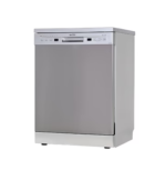 ⁦جنرال سوبريم غسالة صحون ,7 برامج,12 مكان,2 رف, وظيفة تجفيف إضافي, خاصية نصف تحميل, فضي - GS9100SSA⁩ - الصورة ⁦5⁩