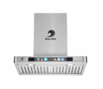 ⁦بلورا - شفاط 60 سم حرف تي استيل - قوة الشفط : 1000م3/ساعة - يعمل باللمس - يعمل بي اشاره اليد - الماتور ملفوف بماده النحاس - BR6021⁩ - الصورة ⁦3⁩