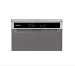 ⁦جنرال سوبريم غسالة صحون, 8 برامج,15 مكان,3 رف,تجفيف تيربو, خاصية نصف تحميل, سلة علوية قابلة للتعديل, ستانلس ستيل - GSDW1538XVT⁩ - الصورة ⁦3⁩