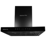 كيتشن برو - شفاط مسطح (حرف T)- اسود – 60 سم قوة شفط 1000 – شاشة ديجيتال - AAS-6307D