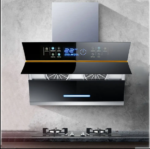 كيتشن برو - قوة الشفط 1400 م3/ساعة عدد السرعات : 3 - شاشة ديجيتال - تحكم باللمس - تحكم بحركة اليد - تحكم بالصوت - تنظيف ذاتى فلتر - مع صفاية لتجميع الزيوت - AAS-9306