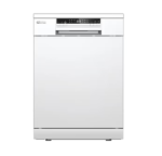 جنرال سوبريم غسالة صحون, 6 برامج, 15 مكان, 3 رف, خاصية فتح الباب التلقائي, خاصية الغسل المزدوج, اضاءة داخلية, ابيض - GSDW1536WGA