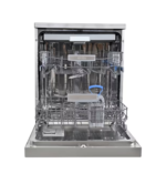 ⁦جنرال سوبريم غسالة صحون, 8 برامج,15 مكان,3 رف,تجفيف تيربو, خاصية نصف تحميل, سلة علوية قابلة للتعديل, ستانلس ستيل - GSDW1538XVT⁩ - الصورة ⁦8⁩