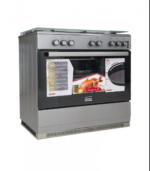 ⁦سيمفر - فرن 5 عيون غاز ، اشعال ذاتي، شواية - 60*90 سم تركي F9502SGWHM-SMF01⁩ - الصورة ⁦7⁩