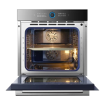 ⁦روبام ROBAM - فرن احترافي مدمج 60 سم باللون الأسود بمراوح مزدوجة ودرجتان حرارة مختلفه في نفس الفرن موديل ‏ RQ335⁩ - الصورة ⁦2⁩