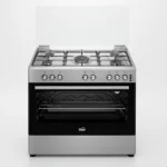 سيمفر - فرن 5 شعلات غاز، مقاس 60×90 سم ، أمان كامل - شبك عريض مطفي - شواية ، 3 طبقات زجاج ، إشعال ذاتي ، تايمر ، مروحة تبريد ، لمبة عيون ، استيل ، تركي - F9502SGWHM-SMF03