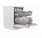 ⁦جنرال سوبريم غسالة صحون, 6 برامج, 15 مكان, 3 رف, خاصية فتح الباب التلقائي, خاصية الغسل المزدوج, اضاءة داخلية, ابيض - GSDW1536WGA⁩ - الصورة ⁦2⁩