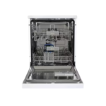 ⁦جنرال سوبريم غسالة صحون, 5 برامج, 13 مكان, 2 رف, خاصية نصف تحميل, أبيض - GSDW1325WG⁩ - الصورة ⁦6⁩