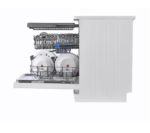 ⁦غسالة صحون جنرال سوبريم، 8 برامج، 15 مكان، 3 رفوف، تجفيف توربو، خاصية نصف تحميل، سلة علوية قابلة للتعديل، أبيض - GSDW1538WVT⁩ - الصورة ⁦4⁩