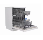 ⁦جنرال سوبريم غسالة صحون, 6 برامج,13 مكان,2 رف, خاصية تجفيف, خاصية نصف تحميل,أبيض - GSDW1326WVT⁩ - الصورة ⁦7⁩