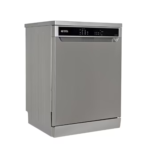 ⁦جنرال سوبريم غسالة صحون, 8 برامج,15 مكان,3 رف,تجفيف تيربو, خاصية نصف تحميل, سلة علوية قابلة للتعديل, ستانلس ستيل - GSDW1538XVT⁩ - الصورة ⁦7⁩