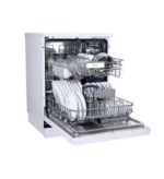 ⁦جنرال سوبريم غساله صحون , 5 برامج , 12 مكان , 2 رف, خاصية نصف تحميل, تجفيف إضافي, أبيض - GSDW1225WGA⁩ - الصورة ⁦5⁩