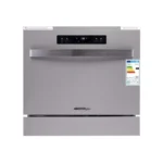 ماستر جاز - غسالة أواني بلت ان مدمجة - أستيل - 7 برامج - 2 رفوف - نظام تعقيم بالآزون - مروحة للتجفيف - MGDWIB/S