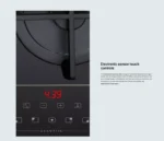 ⁦البا الايطالية - سطح بلت ان 5 عيون غاز الكتروني سيراميك ايطالي 90 سم - ASELIOEN95G-MATIK⁩ - الصورة ⁦4⁩