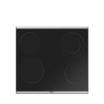 ماستر جاز - سطح بلت ان – 4 عيون سيراميك كهرباء - 4 عين كهرباء سيراميك (عين ثنائية) - 9 مستويات للحرارة - تحكم متطور يعمل باللمس - حمايه معدنية أمامي وخلفي – 60 سم – تركي - H64TCT