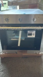 ⁦ماستر جاز - فرن بلت ان 60 سم - 7 وظائف كهرباء - مروحتين - 3 مفاتيح للتحكم - سيخ شواية - 65 لتر - O66E6MX⁩ - الصورة ⁦4⁩