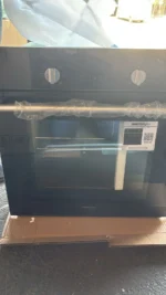 ⁦ماستر جاز - فرن بلت ان 60 سم أسود - 7 وظائف كهرباء ديجيتال - مروحتين - 2 مفاتيح للتحكم - سيخ شواية - 73 لتر - O66E7DX⁩ - الصورة ⁦4⁩