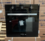 ⁦ماستر جاز - فرن بلت ان أسود – 3 برامج كهرباء -65 لتر – 60 سم – مروحة تبريد - أمان كامل للاستخدام - زجاج داخلي عاكس للحرارة - زجاج باب الفرن مزدوج - صناعة تركية عالية الجودة - O66E3MT⁩ - الصورة ⁦3⁩