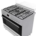 ⁦جورينجي  فرن فري ستاند غاز 90*60 سم، 5 عيون ستيل - GI9321X-SA⁩ - الصورة ⁦2⁩