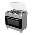 ⁦جورينيه، فرن غاز قائم بذاته، 90*60 سم 5 عيون ستيل - GI9221S-SA⁩ - الصورة ⁦2⁩