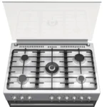 ⁦جورينيه، فرن غاز قائم بذاته، 90*60 سم 5 عيون ستيل - GI9221S-SA⁩ - الصورة ⁦3⁩