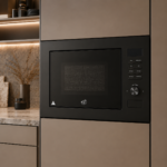 اي ار AR - ميكرويف بلت ان 25 لتر أسود مع باب زجاج أسود - 60*38 سم  - القدرة الكهربائية المدخلة: 1320 واط قدرة الميكرويف الخارجة: 850 واط قدرة الشواية: 1200 واط - Q25UGS86-AR8B