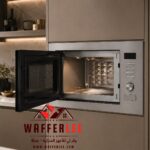 ⁦اي ار AR - ميكرويف بلت ان 25 لتر ستانلس ستيل مع باب زجاج أسود - 60*38 سم  - القدرة الكهربائية المدخلة: 1320 واط قدرة الميكرويف الخارجة: 850 واط قدرة الشواية: 1200 واط - Q25UGS86-AR8A⁩ - الصورة ⁦3⁩