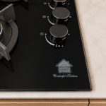 ⁦وندرفول كيتشنز - سطح بلت ان غازي 4 عين – عين دبل – شبك ثقيل تحكم جانبي أسود – GH-BK60F4-S2⁩ - الصورة ⁦7⁩