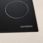⁦كيلفريدو CALFREDDO - مؤقد بلت إن كهربائي - 5 شعلات كهربائية منها 1 شعلة دبل 90 سم - 8500 واط - مؤقت ومنبه - اللون أسود - صناعة ايطالية - 11-952BC⁩ - الصورة ⁦5⁩